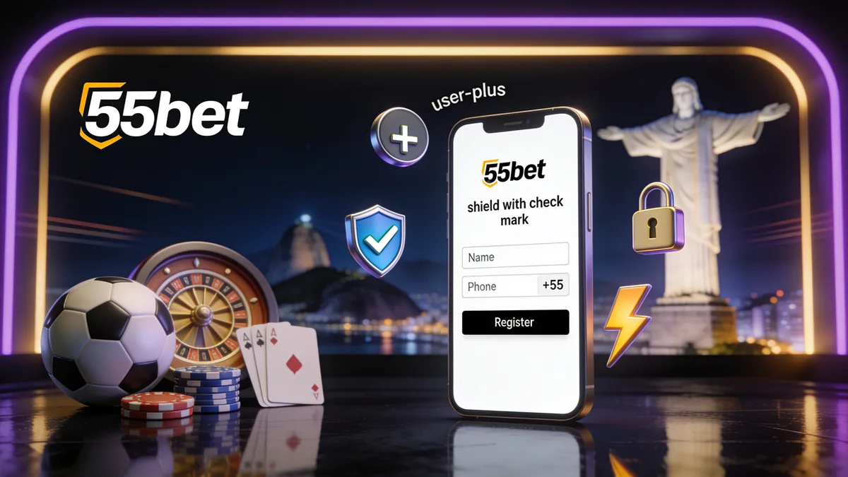 55bet login: como acessar o site oficial — 55bet no Brasil